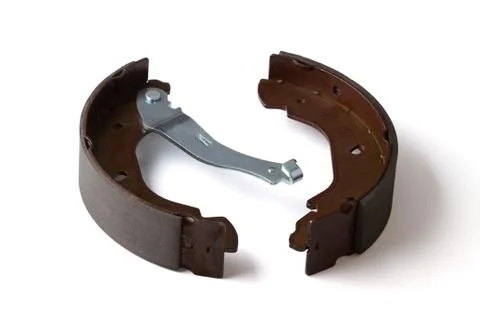 Back brake blocks Stock Photos