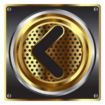 Back Button Stock Illustration