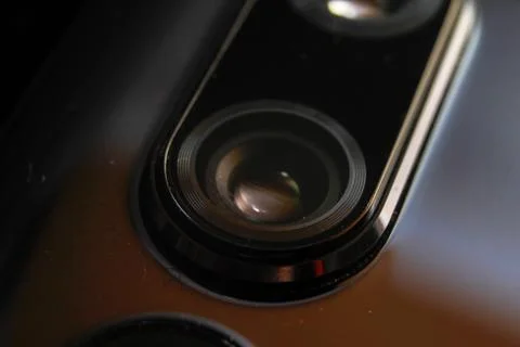 Back cameras for smartphone or cell phone Stock Photos