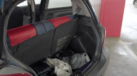 Back of car 스톡 동영상 62907752