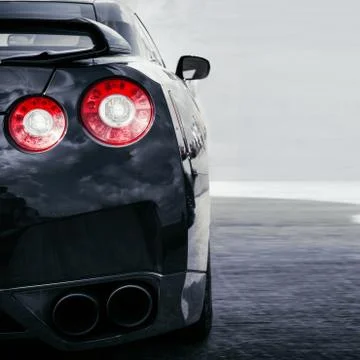 Back car Lights Stock Photos