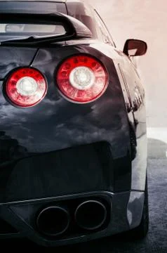 Back car Lights Stock Photos