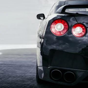 Back car Lights Stock Photos