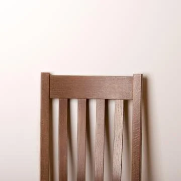 The back of a chair Stock Photos