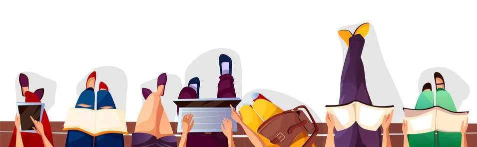 Back to college or students vector illustration Иллюстрация