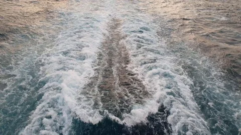 Back of the cruise Stock Footage 102494226