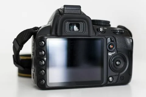 Back of an DSLR Stock Photos