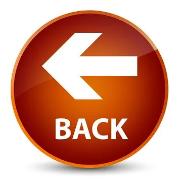 Back elegant brown round button Stock Illustration