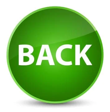 Back elegant green round button Stock Illustration