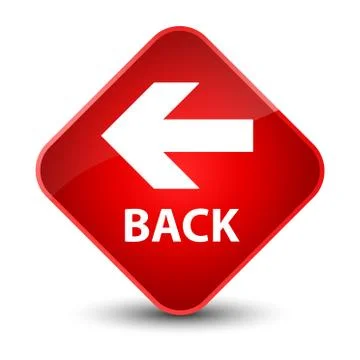 Back elegant red diamond button Stock Illustration