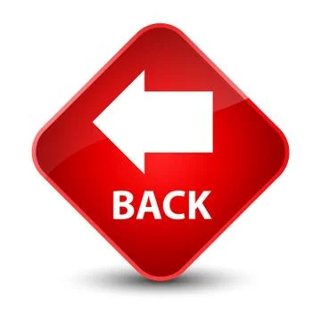 Back elegant red diamond button Stock Illustration