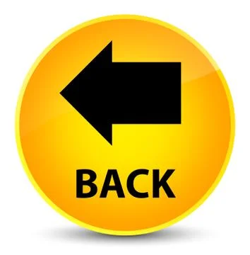 Back elegant yellow round button Stock Illustration