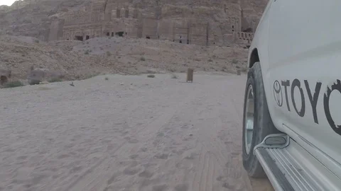 Back enter to Ancient Petra. Jordan. GOPR1926-01 Stock Footage 102498873