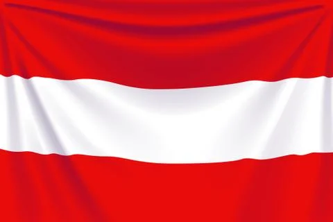 Back flag austria Stock Illustration