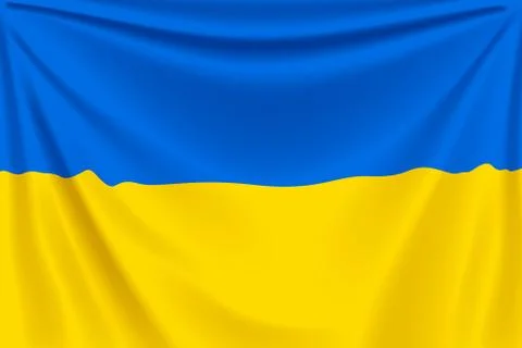 Back flag ukraine Stock Illustration