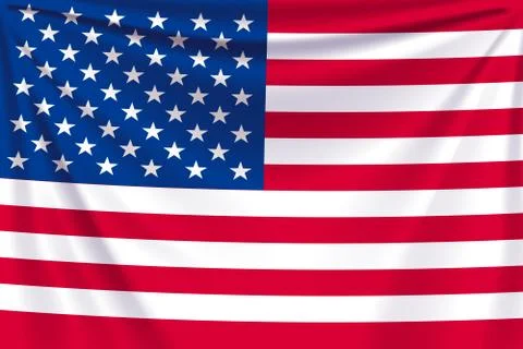 Back flag usa Stock-Illustration