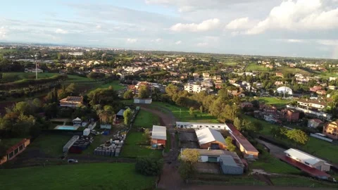 Back flight landscape roma 스톡 동영상 287336088