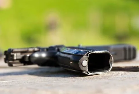 Back gun side Stock-Fotos