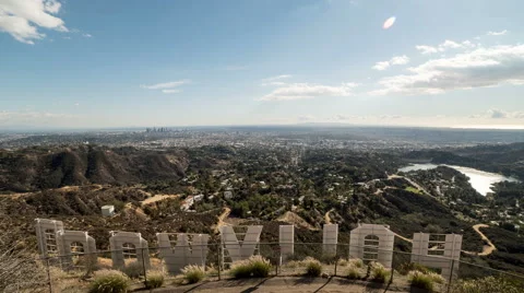 Back of Hollywood Sign Vidéo 57931739