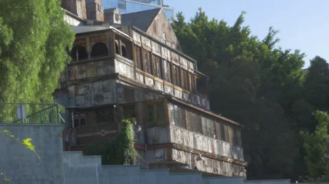 Back of House of Blues on Sunset Strip Stock Footage 53807853
