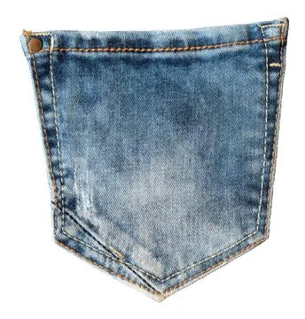 Back jeans pocket Stock Photos