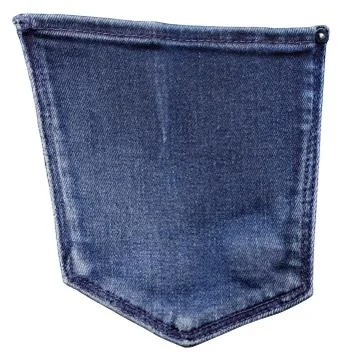 Back jeans pocket Stock Photos