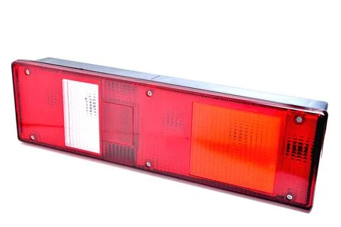 Back light, car tail light, multi-section truck tail light, auto part, car de Stock Photos