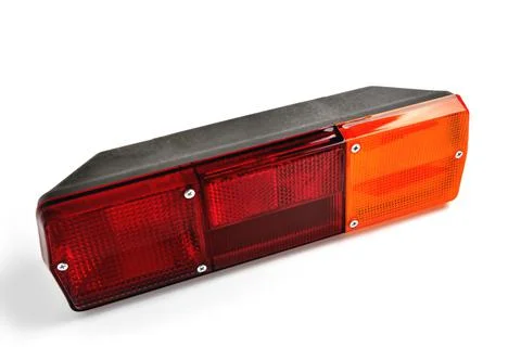 Back light, car tail light, multi-section truck tail light, auto part, car de Stock Photos