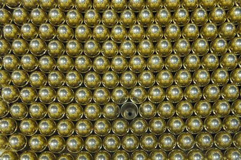 Back in line Foto stock