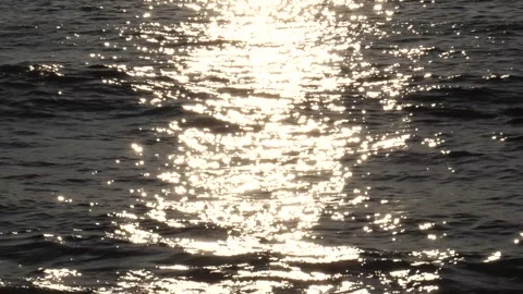 Back-Lit Water Ripples Slow-Motion Stock Footage 241670569