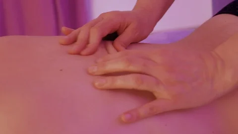 Back massage Stock Footage 87737796