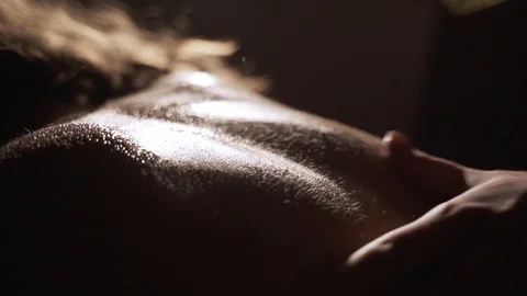 Back massage Stock Footage 129452031