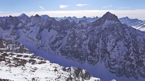 Back of the Mountain Aerial 4k Stock Footage 60010250