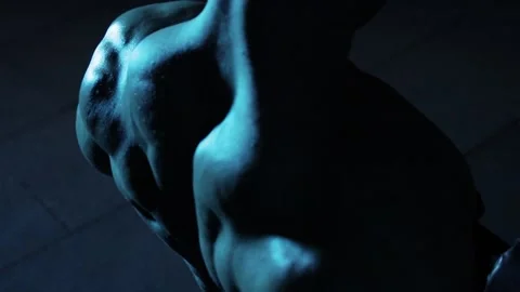 Back muscles Stock Footage 132181840