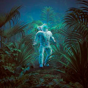 Back to nature Illustrazione stock