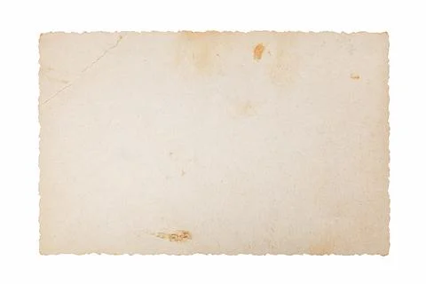 Back of an old photo Stock Photos