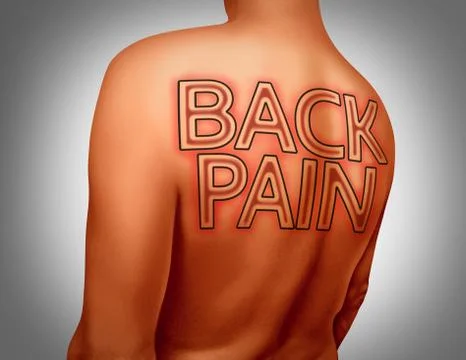 Back Pain Stock Illustration