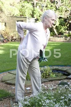 Back pain Stock Photos