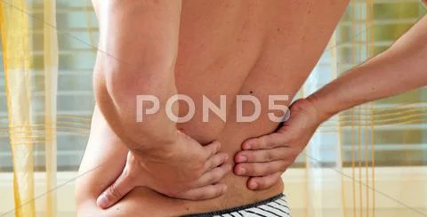 Back pain Stock Photos