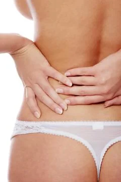 Back pain Stock Photos