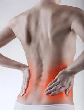 Back pains Stock Photos