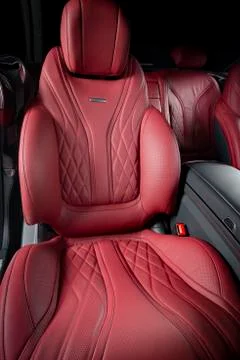 Back passenger seats Stock Photos