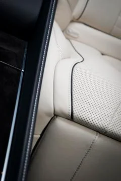 Back passenger seats Stock Photos