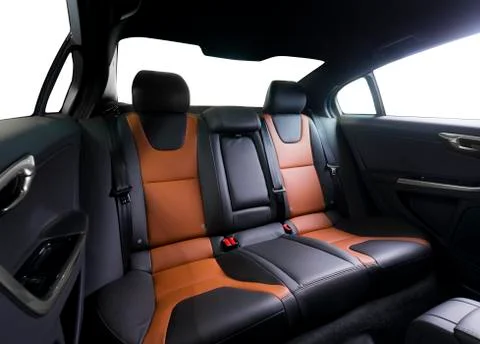 Back passenger seats Stock Photos