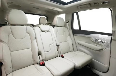 Back passenger seats Stock Photos