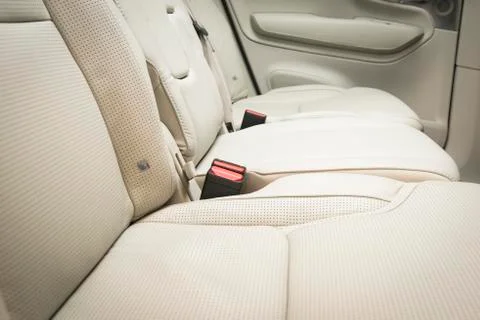 Back passenger seats Stock Photos