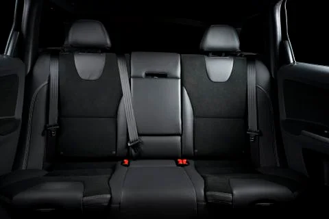 Back passenger seats Stock Photos