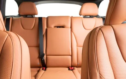 Back passenger seats Stock Photos