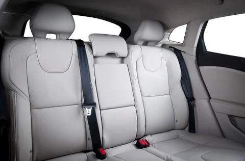 Back passenger seats Stock Photos