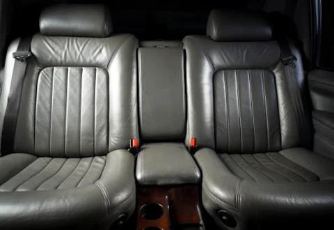 Back passenger seats Stock Photos